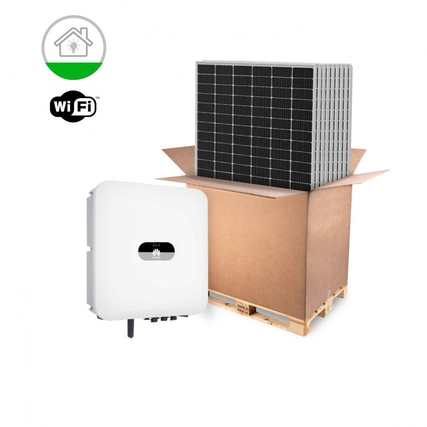 Kit Zonnenenergie  HUAWEI  voor Woning Ondersteunt LG Accu  3-5 kW.Paneel RISEN