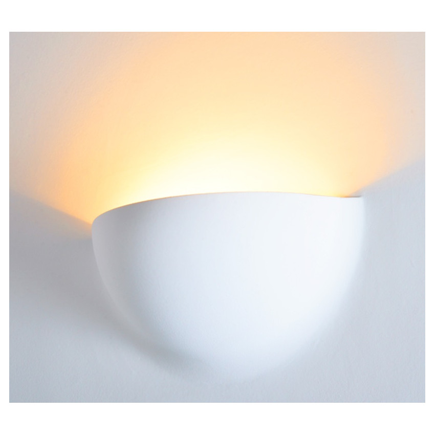 Wandlamp inbouw Gips LED E14 Zaagmaat  283x283 mm