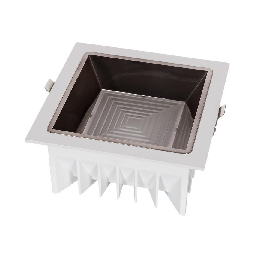 Downlight LED 40W Vierkant UGR15 LuxPremium CRI90 LIFUD Zaagmaat 180x180 mm