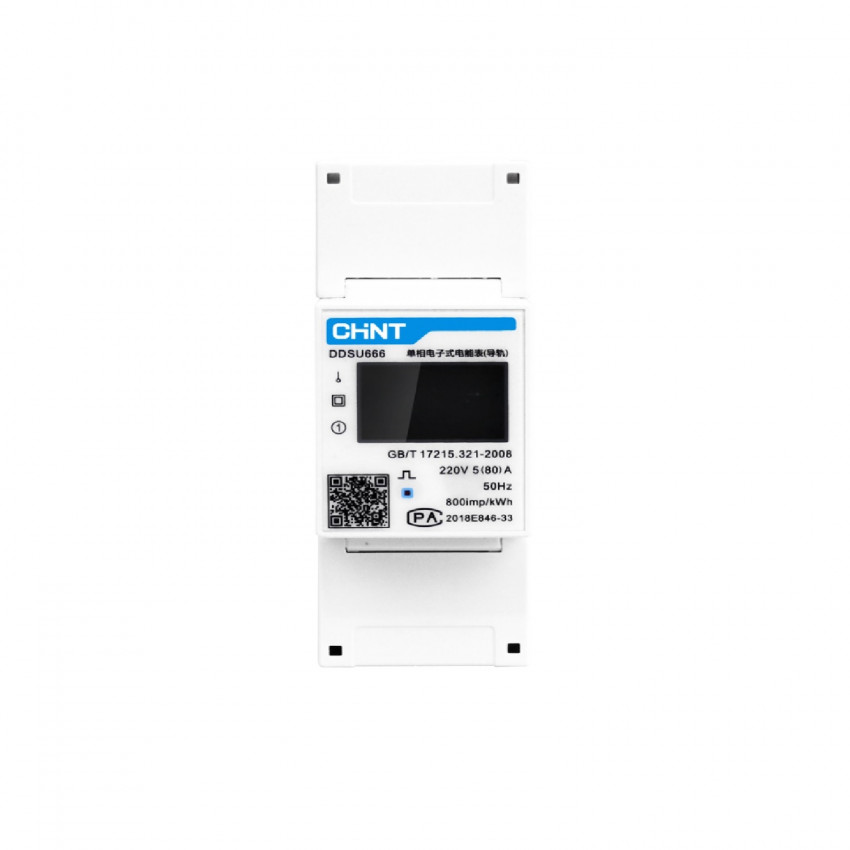  Verbruiks analysemeter SAJ SMART METER 24h voor Nulontlading in hybride Omvormers H1 en H2 