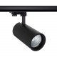 Foco Carril LED Trifásico 30W New d'Angelo Negro (CRI 90) LIFUD