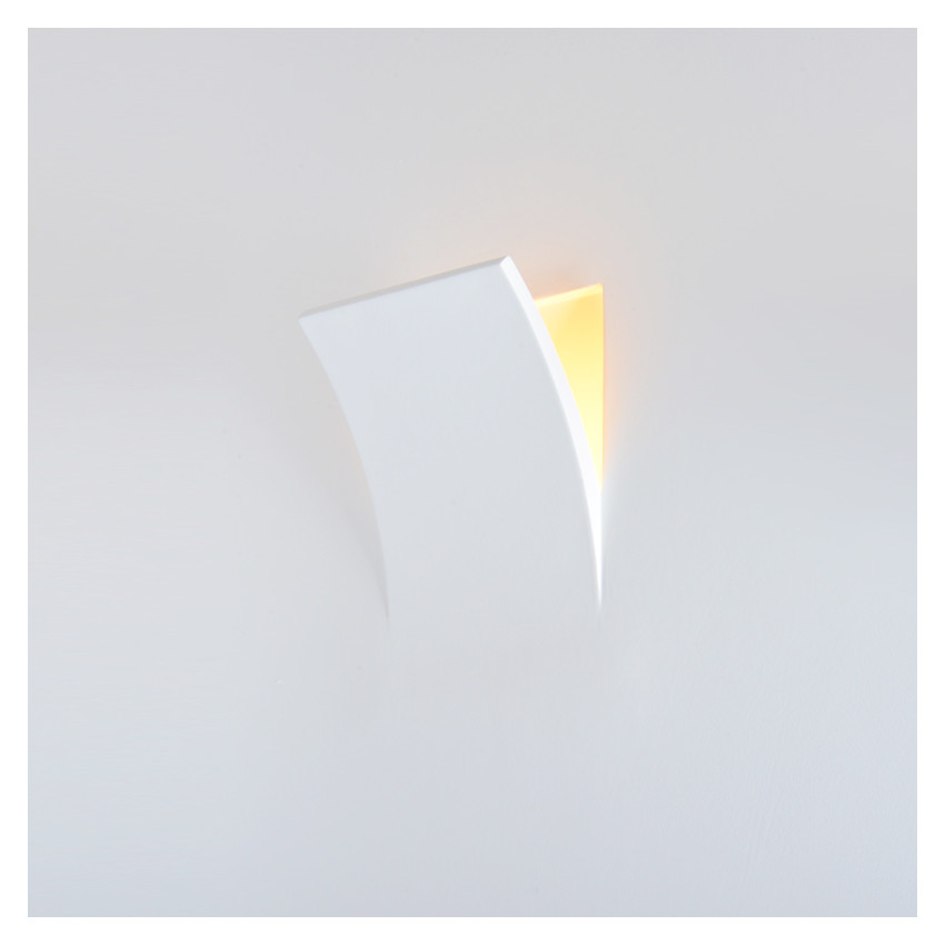 Wandlamp Inbouw Gips voor  E14 LED Lamp Zaagmaat 313x253 mm