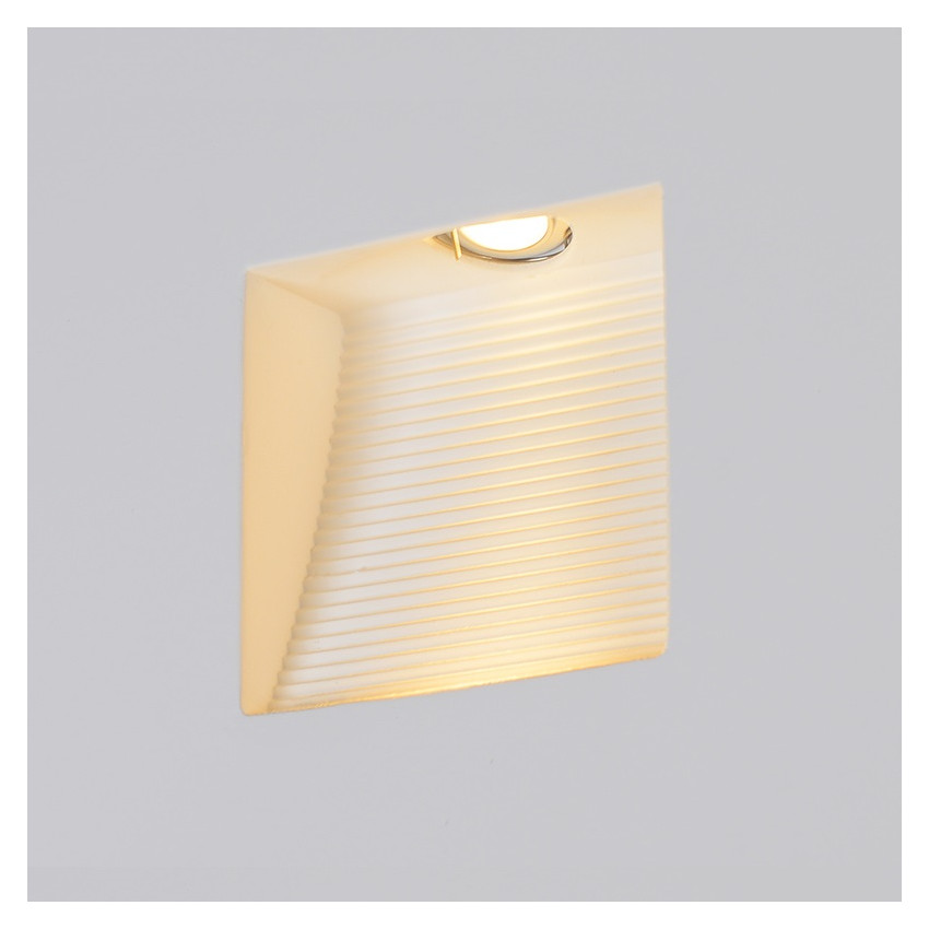 Wandlamp inbouw Gips 1W Zaagmaat 173x145 mm