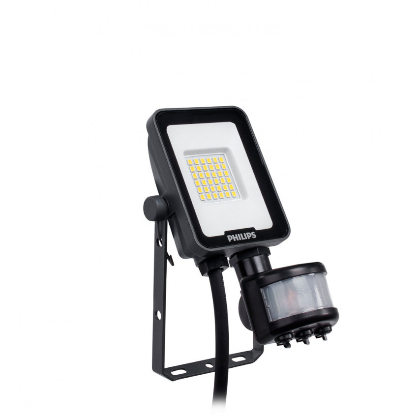 Foco Proyector LED 10W con Detector de Movimiento IP65 PHILIPS Ledinaire Mini BVP164 G3