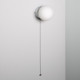 Aplique de Pared Metal y Cristal Orbit