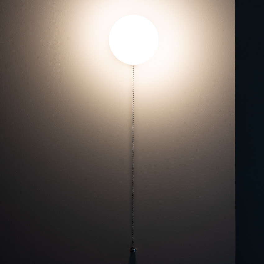 Aplique de Pared Metal y Cristal Orbit