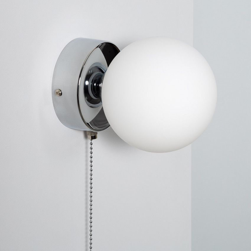 Aplique de Pared Metal y Cristal Orbit