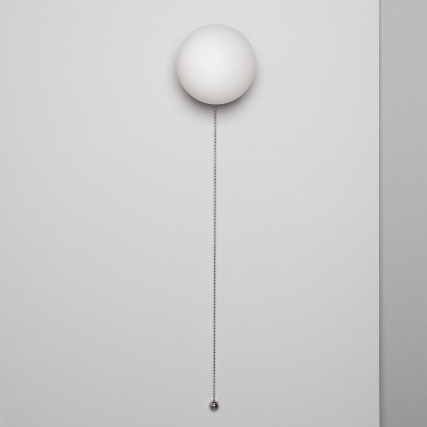 Aplique de Pared Metal y Cristal Orbit