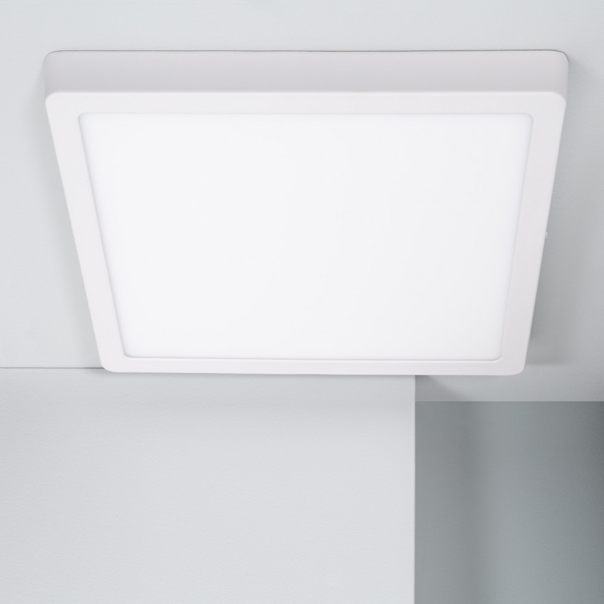 Plafondlamp LED 24W Vierkant  Slim CCT Selecteerbaar 280x280 mm Galán 