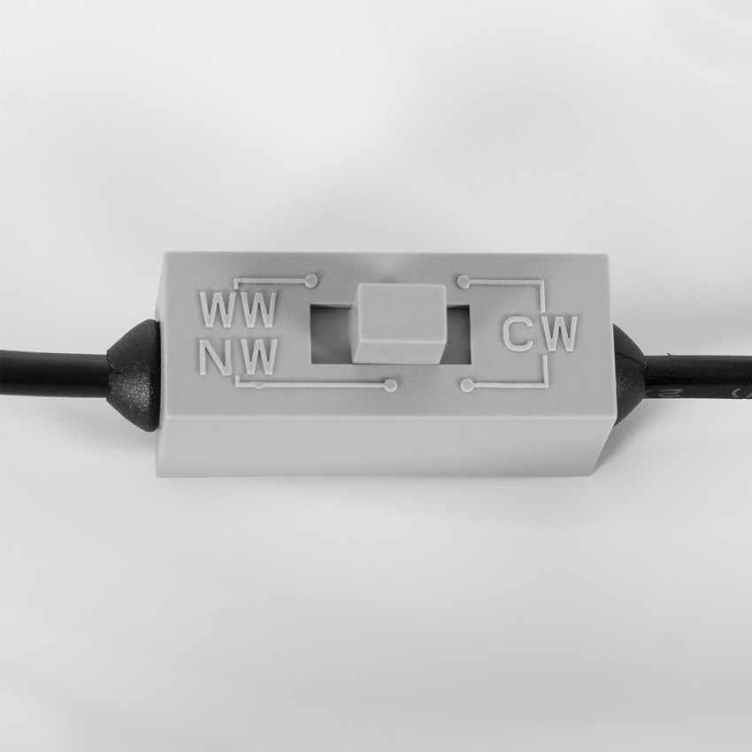 Plafón de Techo LED 6W Cuadrado Slim CCT 110x110 mm Factory