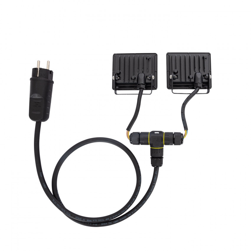 Pack Trípode con 2 Foco Proyectores LED Solid