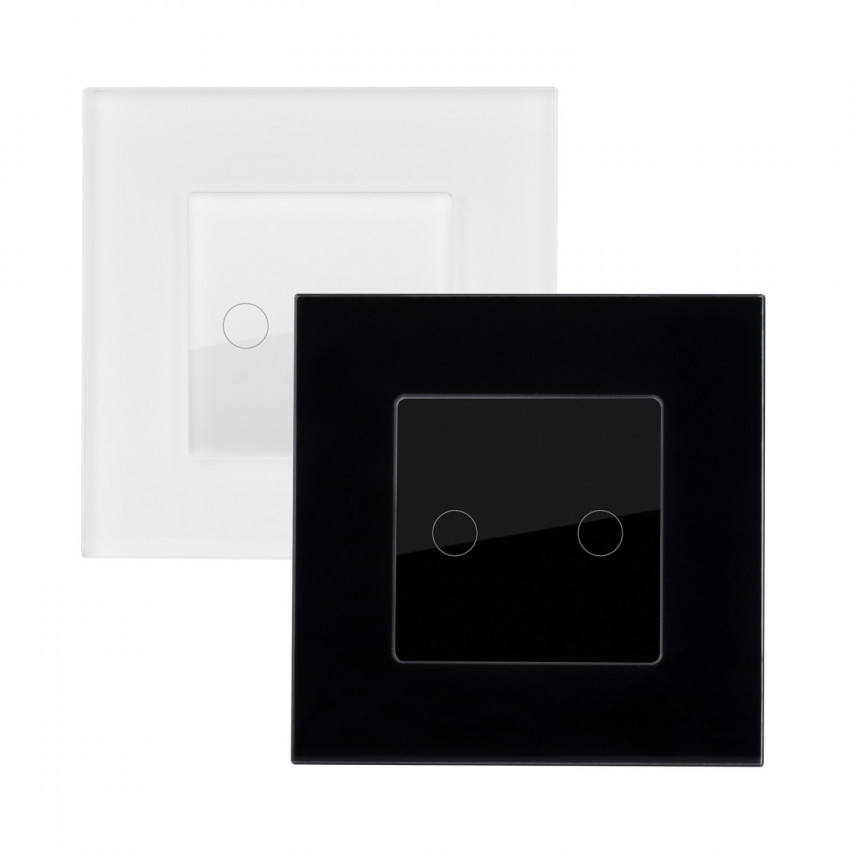 Touch Schakelaar met Glazen Frame Modern