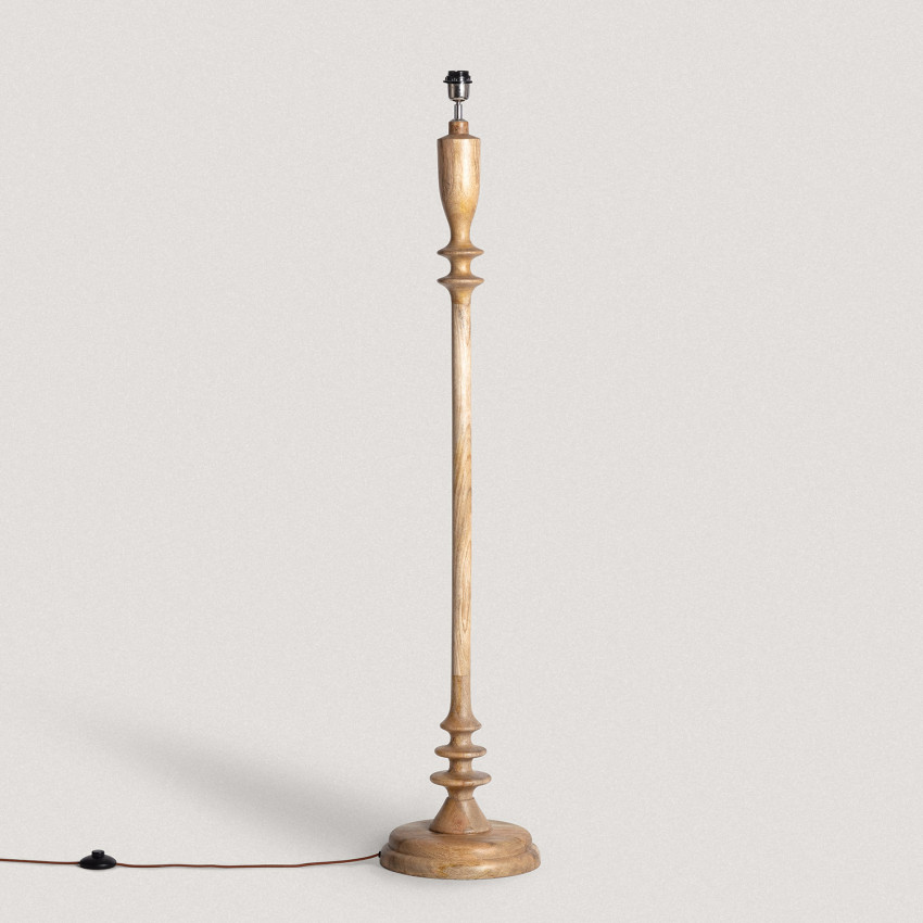 Staande lampvoet Nisha Hout Iluzzia 