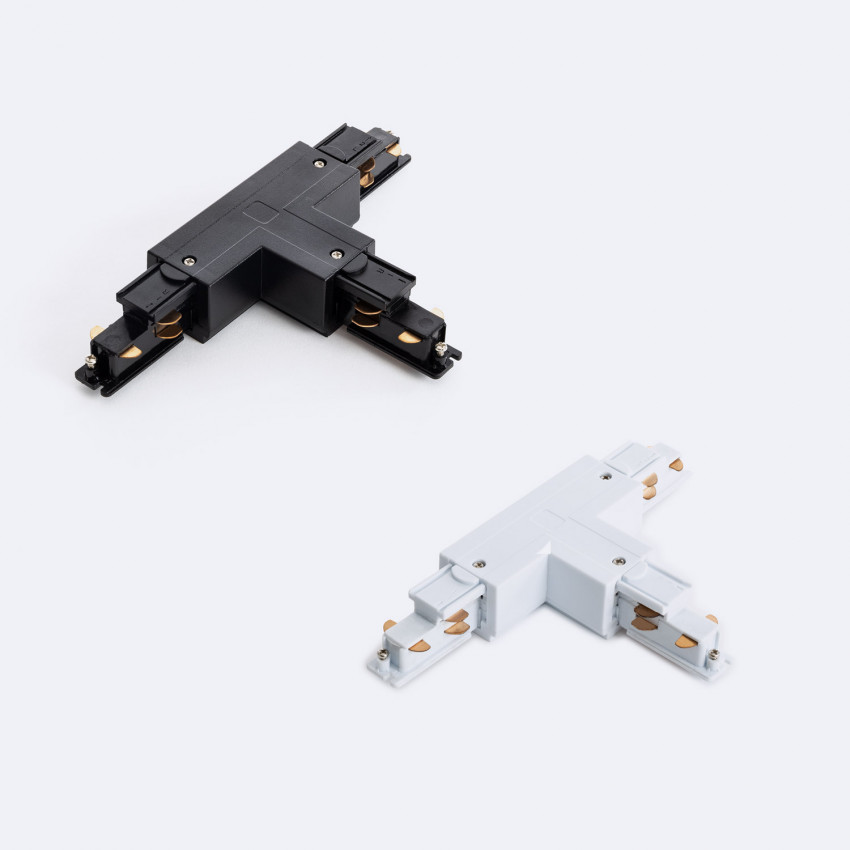 Connector 'Right Side'  T-Type voor Driefasig Rail' DALI TRACK