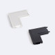 Conector Tipo L para Carril Magnético Monofásico 25mm Super Slim 48V