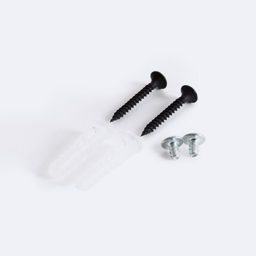 Conector Tipo L Curvo para Carril Magnético Monofásico 25mm Super Slim 48V