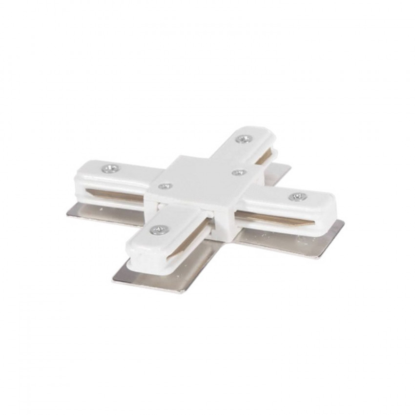Conector Tipo X para Carril Monofásico Reforzado