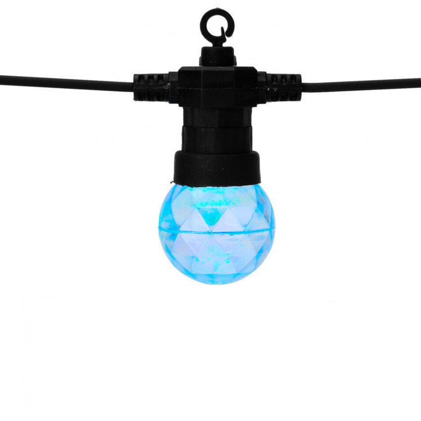 LED Outdoor Slinger RGB met 10 Lampen Alec 7,5m