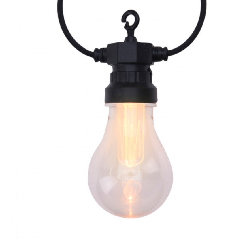 LED Outdoor Slinger 10 Lampen Turmell 7.5m  
