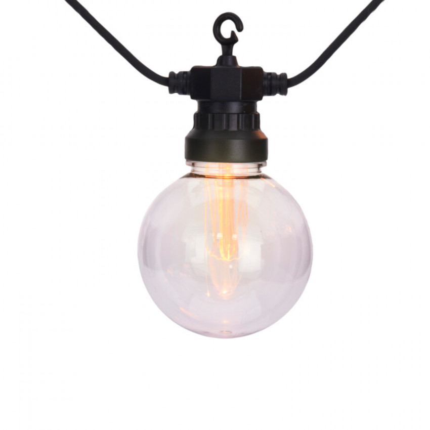 LED Outdoor Slinger 10 Lampen Corbera 7.5m  