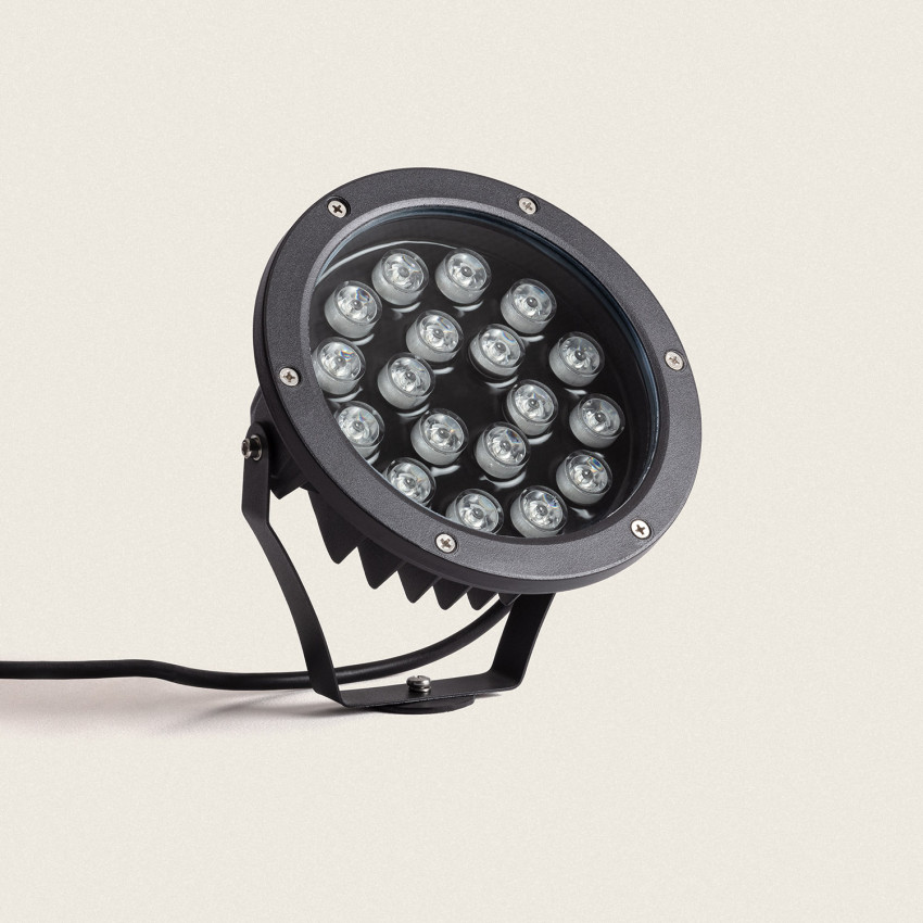 Spot Outdoor LED 18W IP67 met Spike Colmar 