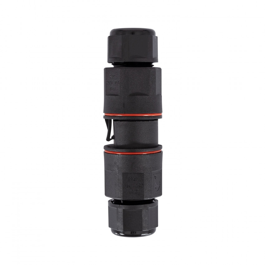 Waterdichte 3 contacten  met snelkoppeling 0.5mm²-2.5mm² IP68 