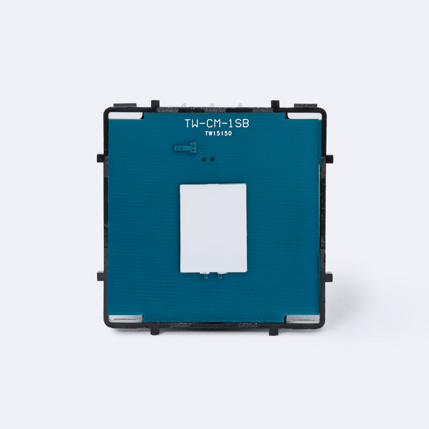 Interruptor WiFi Táctil Simple con Marco Cristal Modern