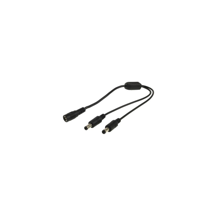 Connector kabel vrouwelijk naar  2 x Mannelijke aansluitingen