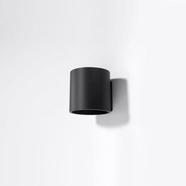 Wandlamp Orbis 1 Aluminium SOLLUX -Grijs