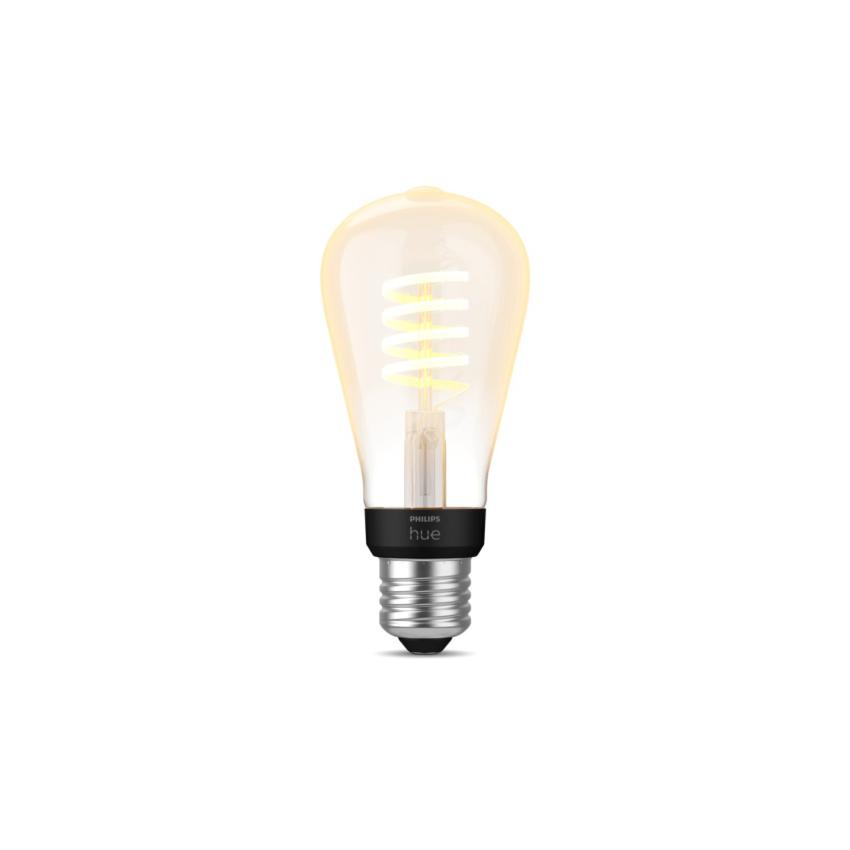 LED Lamp  Filament  E27 7W 550 lm ST64 PHILIPS Hue White Ambiance