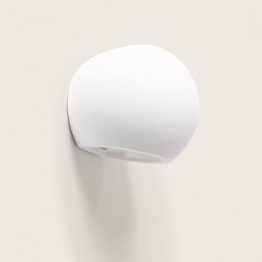 Wandlamp Gips Klay -Wit