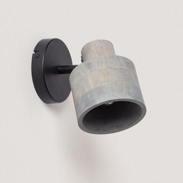 Wandlamp van Hout Elba ILUZZIA -Grijs