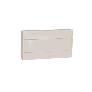 Opbouwdoos Practibox S met Gladde Deur  1x8 Módulos LEGRAND 137126 -Wit