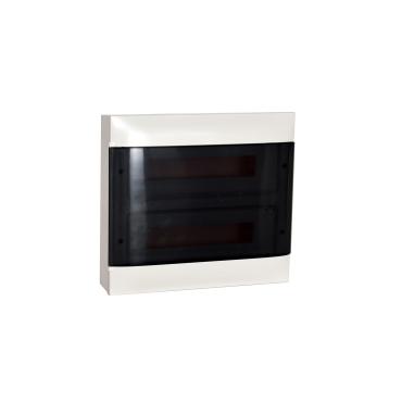 Opbouwdoos Practibox S met Gladde Deur  2x18 Modules  LEGRAND 137137 -Wit