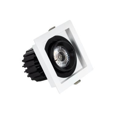 Productfotografie: Downlight COB Richtbaar 360º Vierkant LED 7W Zaag maat 82x82 mm CRI90 Expert Color No Flicker