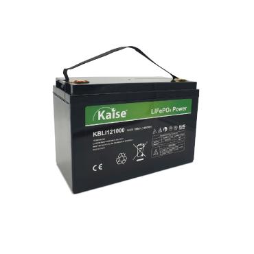 Lithiumbatterij 12V 100Ah 1.28kWh KAISE KBLI121000 -10000 mAh