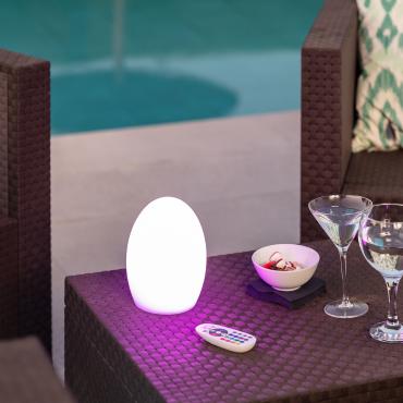 Tafellamp Muna RGB Led Draagbaar voor Buiten met USB Oplaadbare Accu -