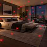 Chyby, kterým je třeba se vyvarovat při zařizování moderního bytu Bedroom with modern décor
