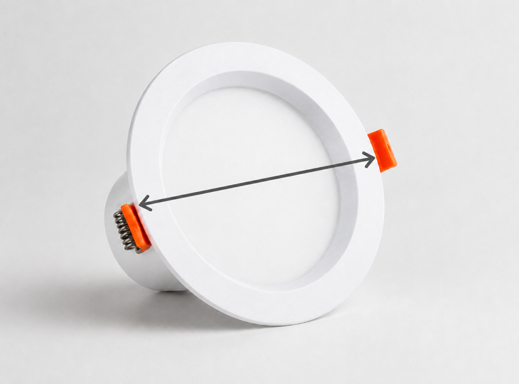 Diameter and Dimensions of LED Downlights