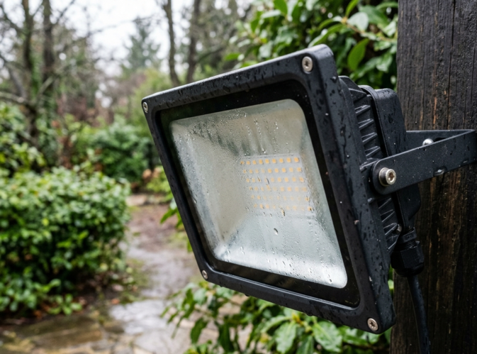 Projecteur avec condensation interne