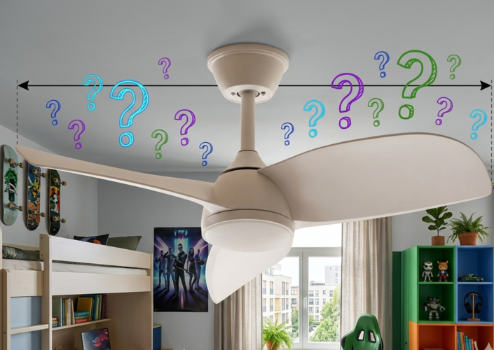 Diamètre de pale idéal pour un ventilateur de plafond