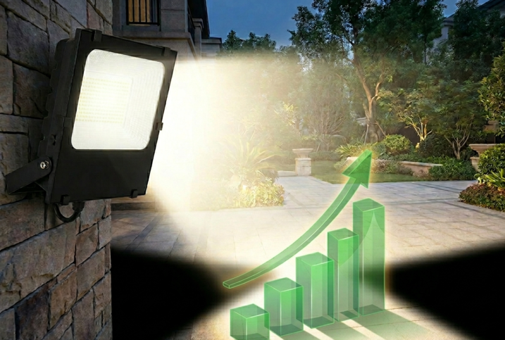 Comment évaluer l'efficacité d'un projecteur LED d'extérieur ?