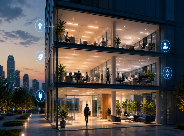 Gestion de l'éclairage des bâtiments à l'aide de l'intelligence artificielle