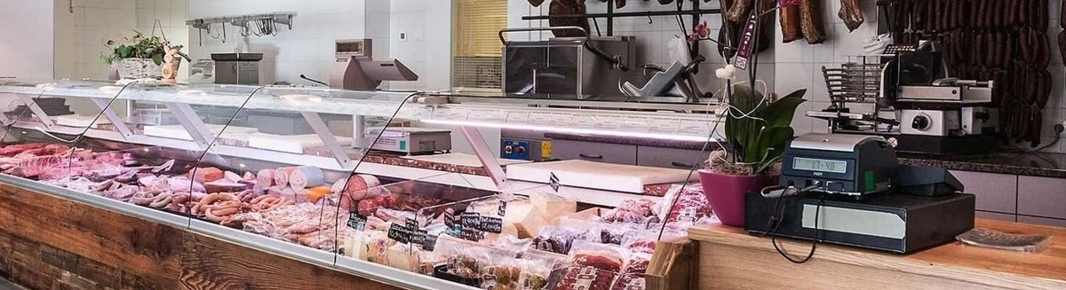 Belichting van vers voedsel en vlees
