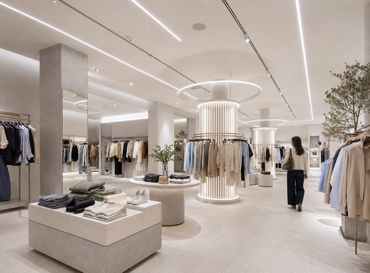 Winkel met LED-verlichting