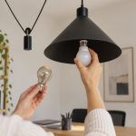 How to change a light bulb in a ceiling light correctly