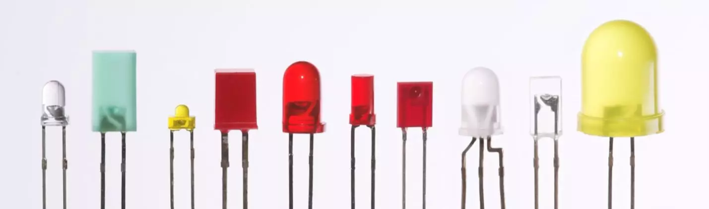Types of LED diodes available on the market