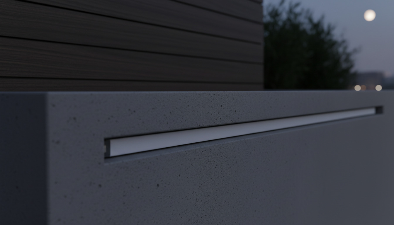 LED strip does not light up in an outdoor residential area