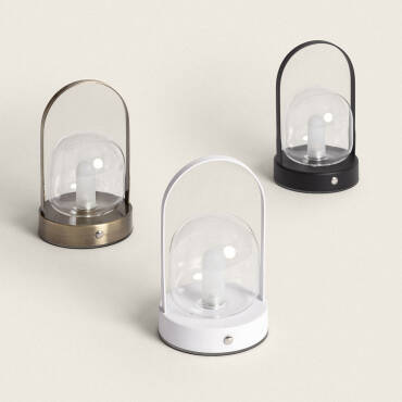 Tragbare 3W LED Tischlampe mit wiederaufladbarem USB-Akku Olena
