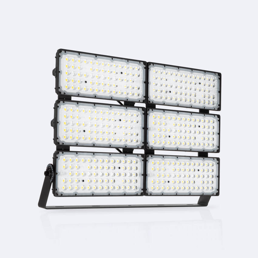 LED Fluter 1200W Stadium 160 lm/W IP66 LIFUD Dimmbar 0-10V Horizontal